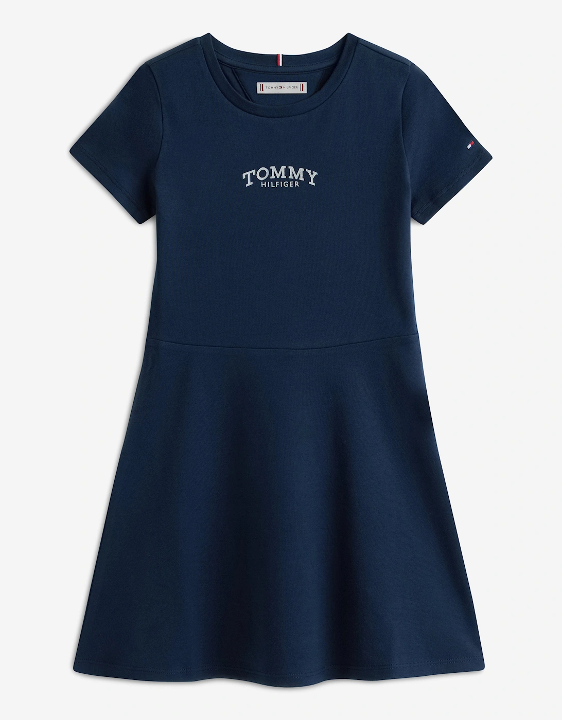 Tommy Hilfiger Girls Navy 'S Skater Dress In  14 Years Size 14 Yrs Kids
