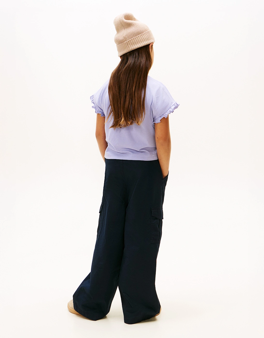 Girls Essential Top in Purple