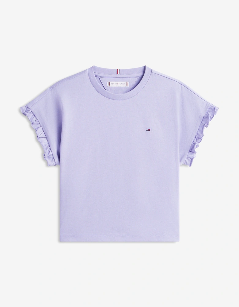 Girls Essential Top in Purple