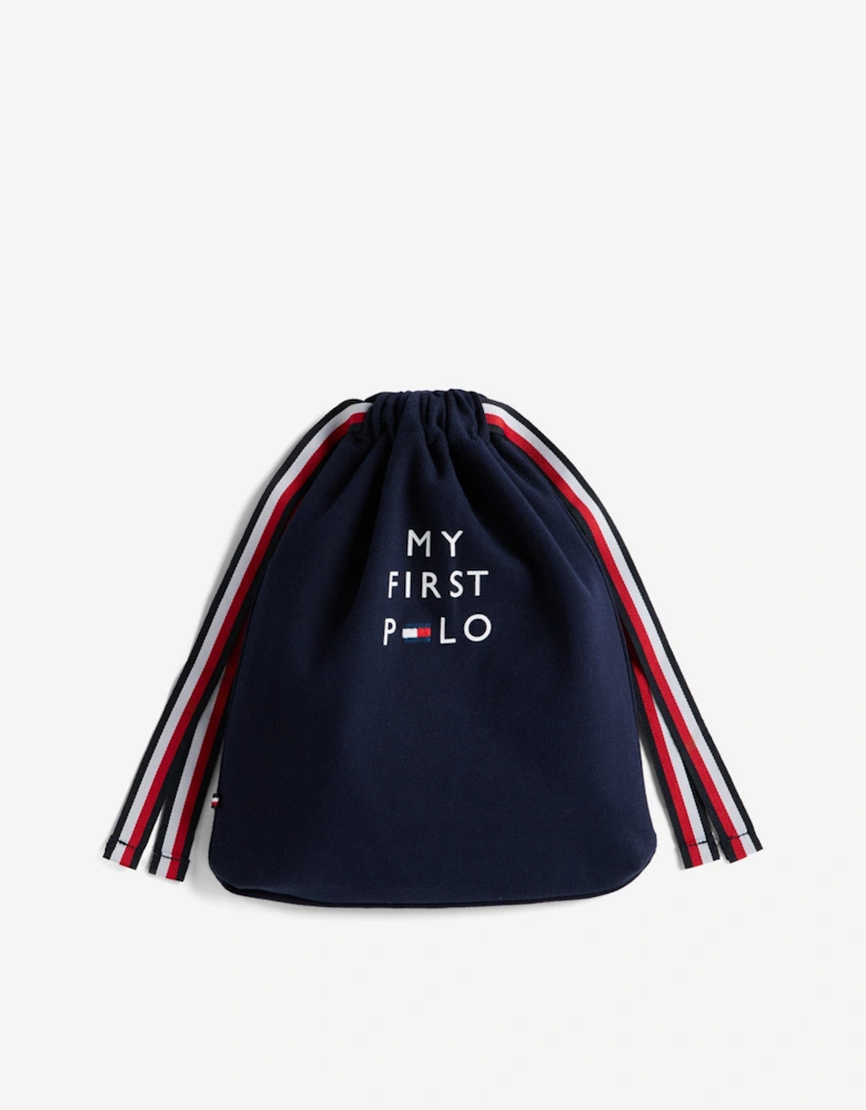 Baby Boys Polo Bodysuit Gift Pack in Navy