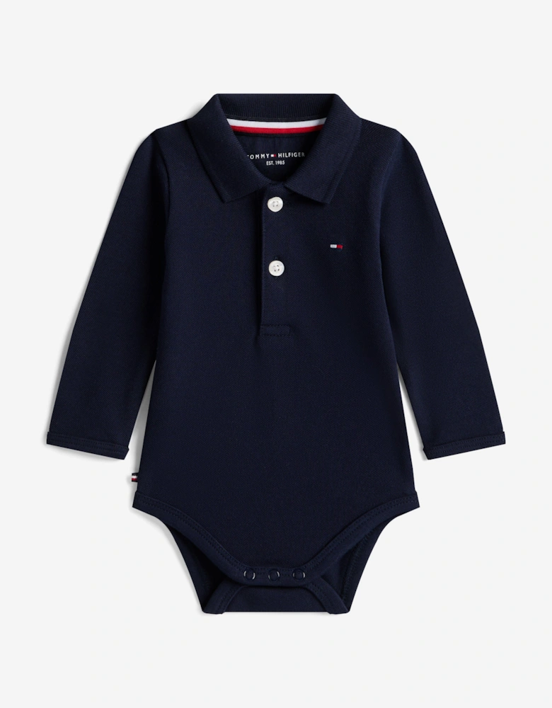 Baby Boys Polo Bodysuit Gift Pack in Navy