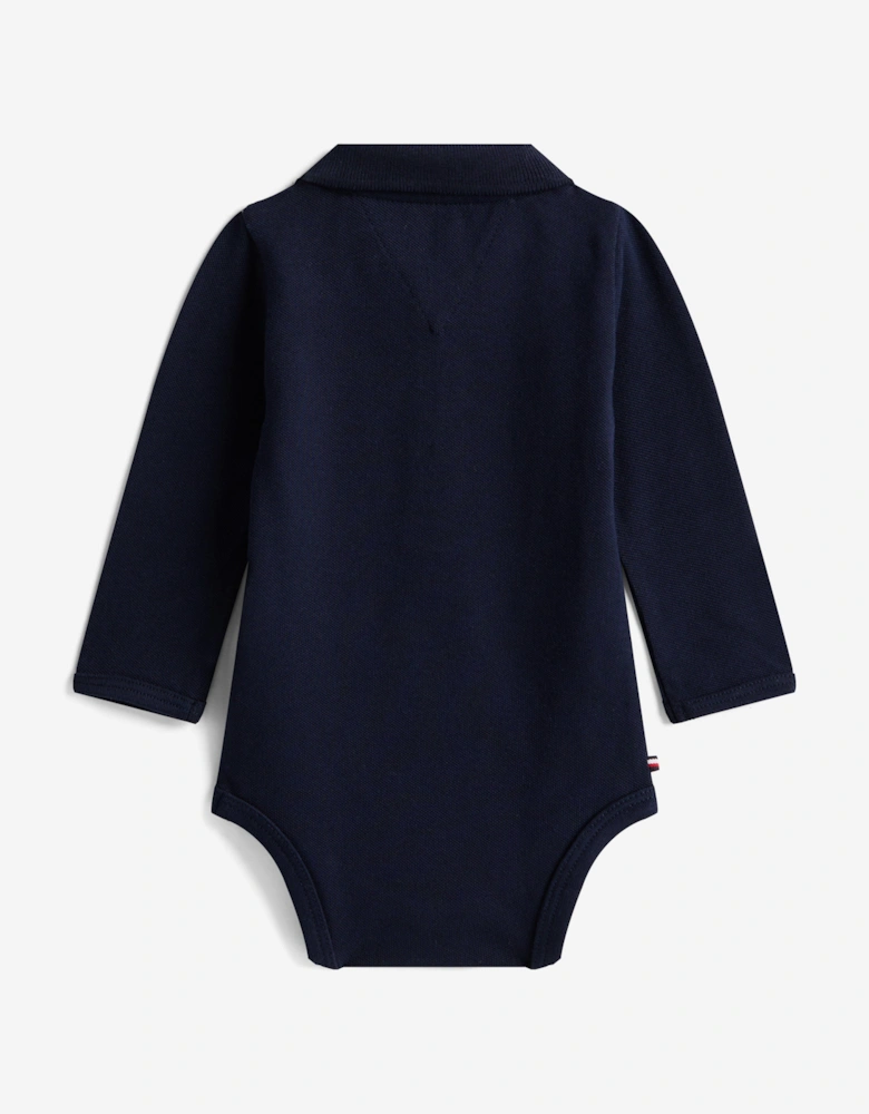 Baby Boys Polo Bodysuit Gift Pack in Navy
