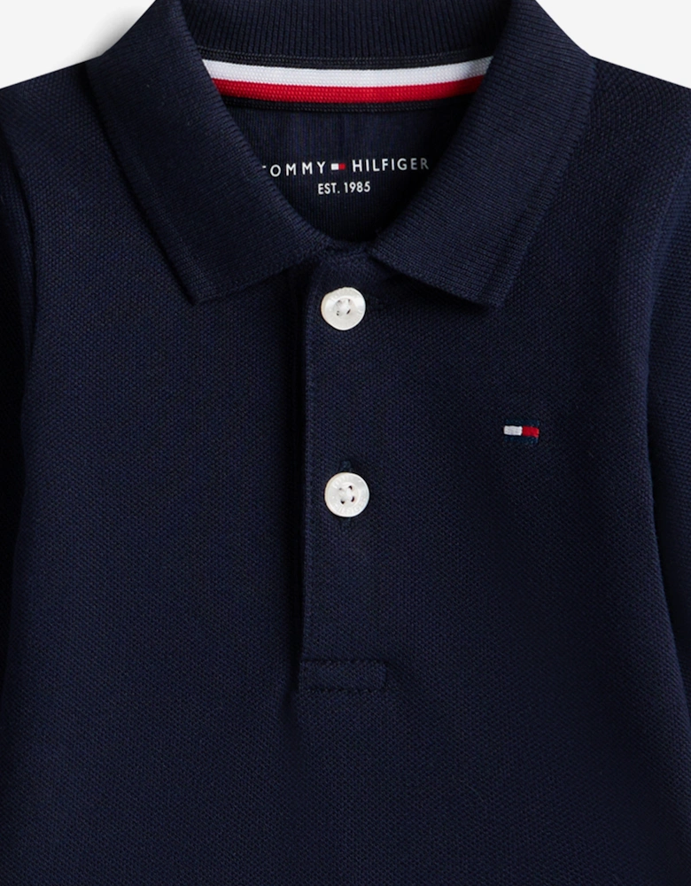 Baby Boys Polo Bodysuit Gift Pack in Navy