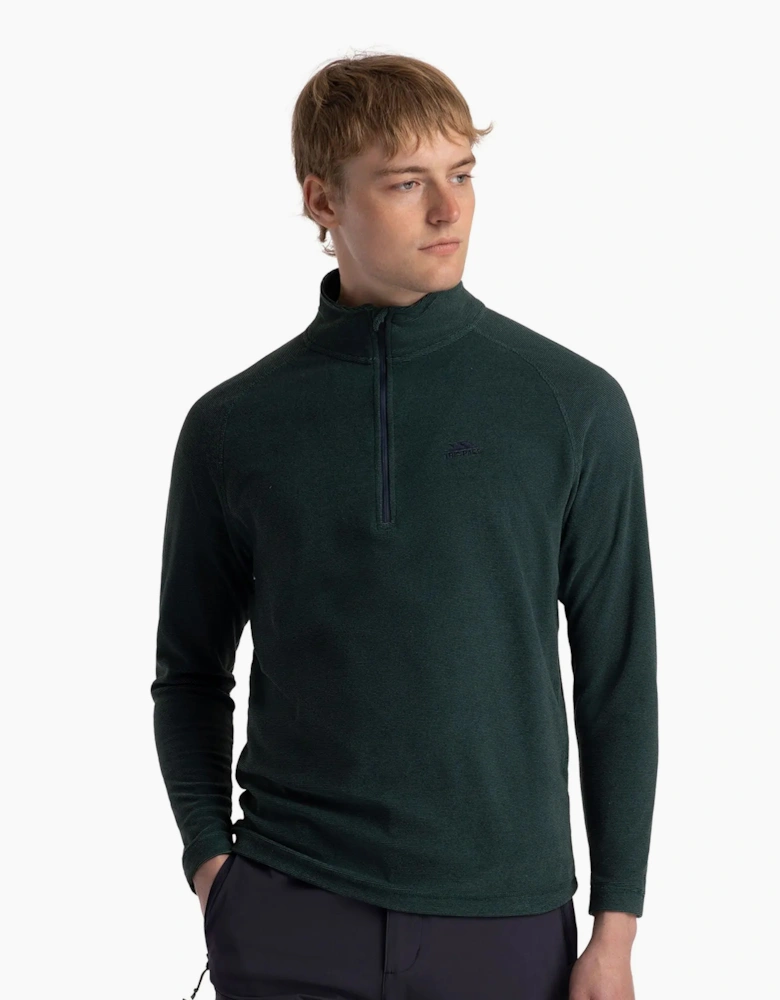 Mens Keynote Anti Pilling 1/4 Zip Fleece Top