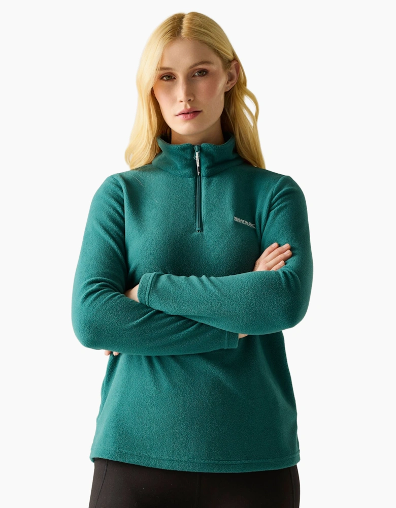 Great Outdoors Womens/Ladies Sweetheart 1/4 Zip Fleece Top