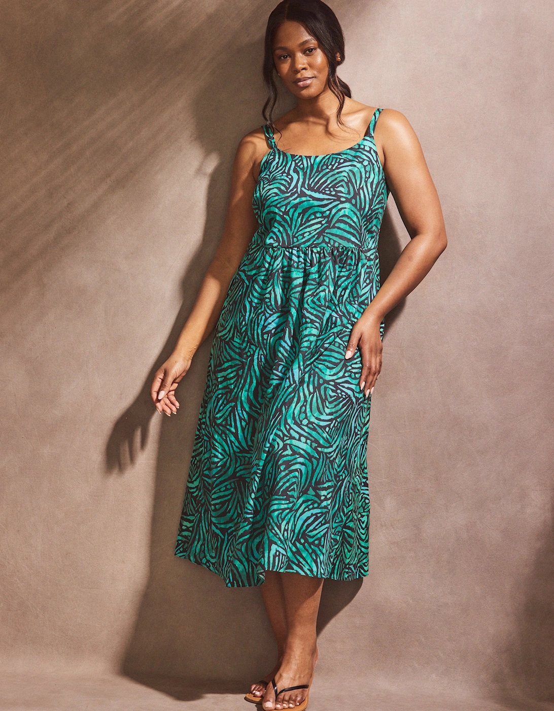 Green Abstract Sundress, 5 of 4