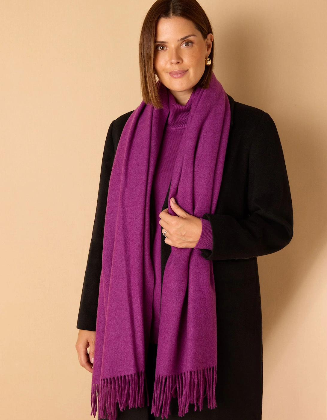 Purple Scarf