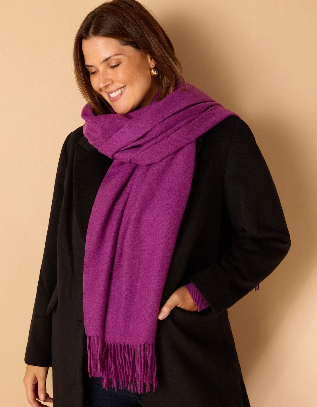 Purple Scarf