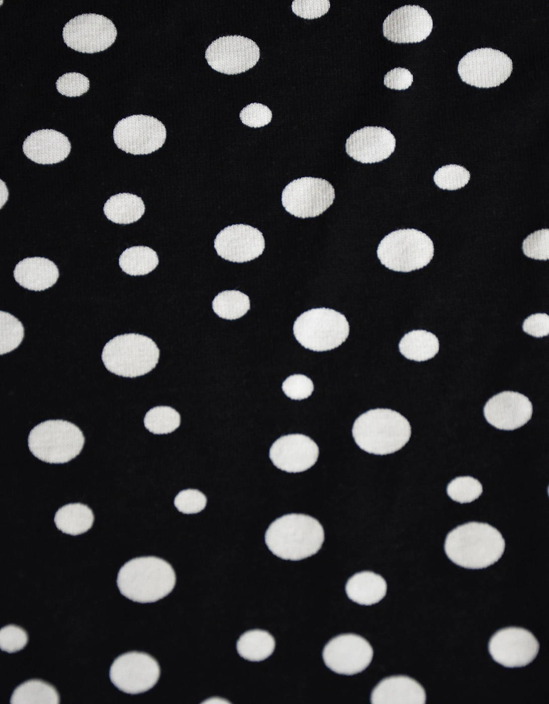 Mono Spot Empire Seam Midi Dress