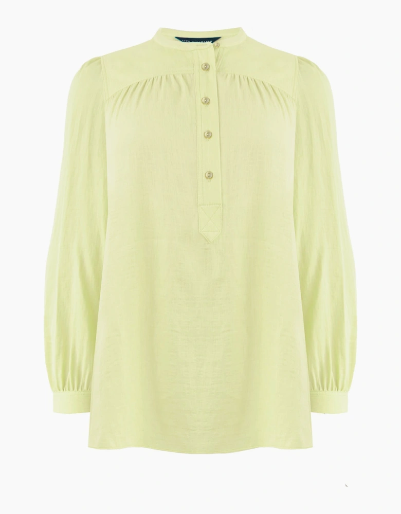 Lemon Charmbray Boho Blouse