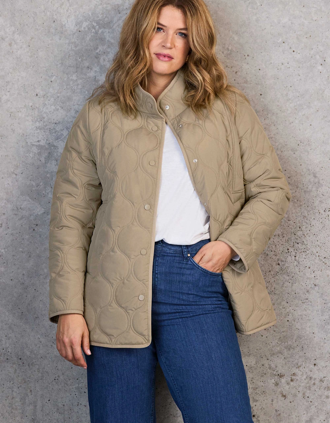 Stone Quilted Jacket, 8 of 7