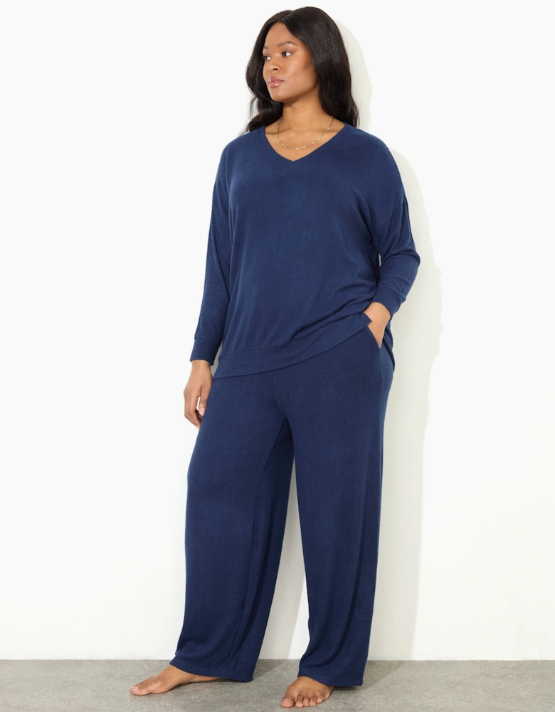 Navy Supersoft Trouser