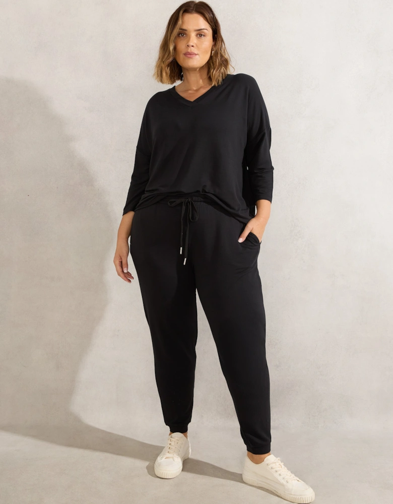 Black Lightweight Supersoft Jogger
