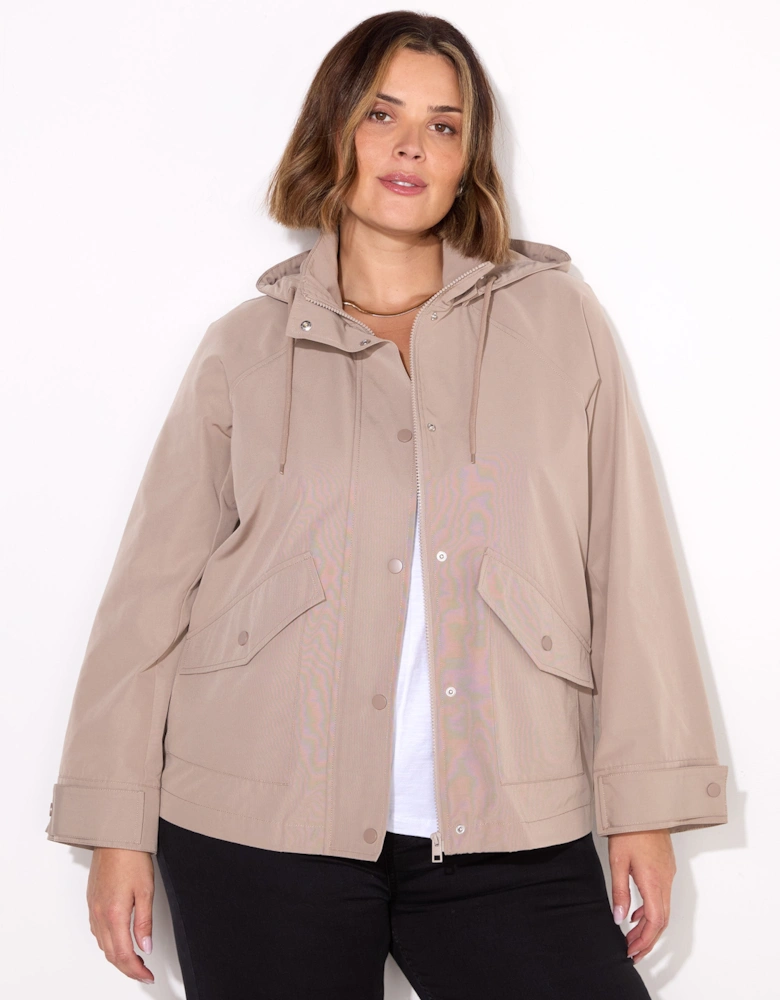 Neutral Raincoat