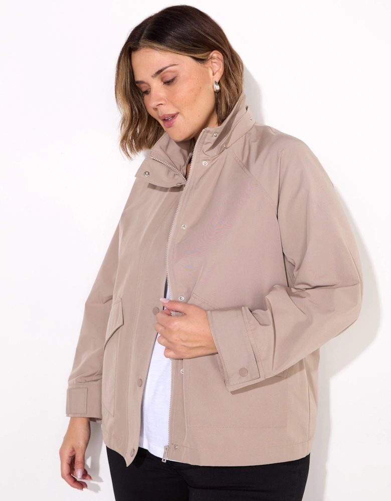 Neutral Raincoat