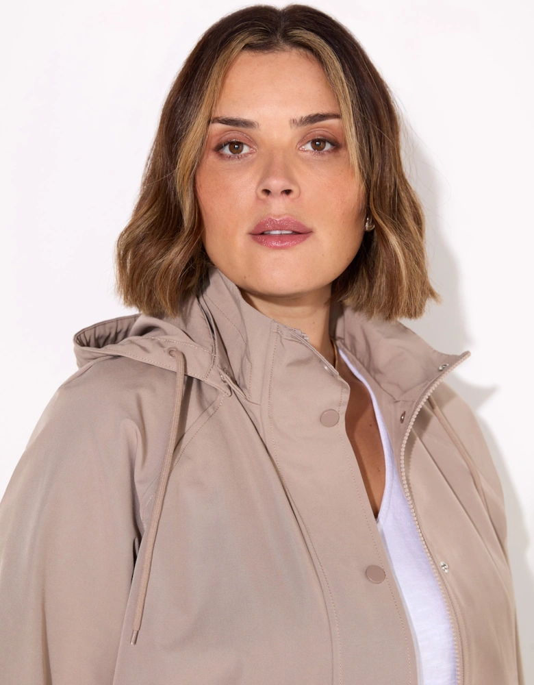 Neutral Raincoat