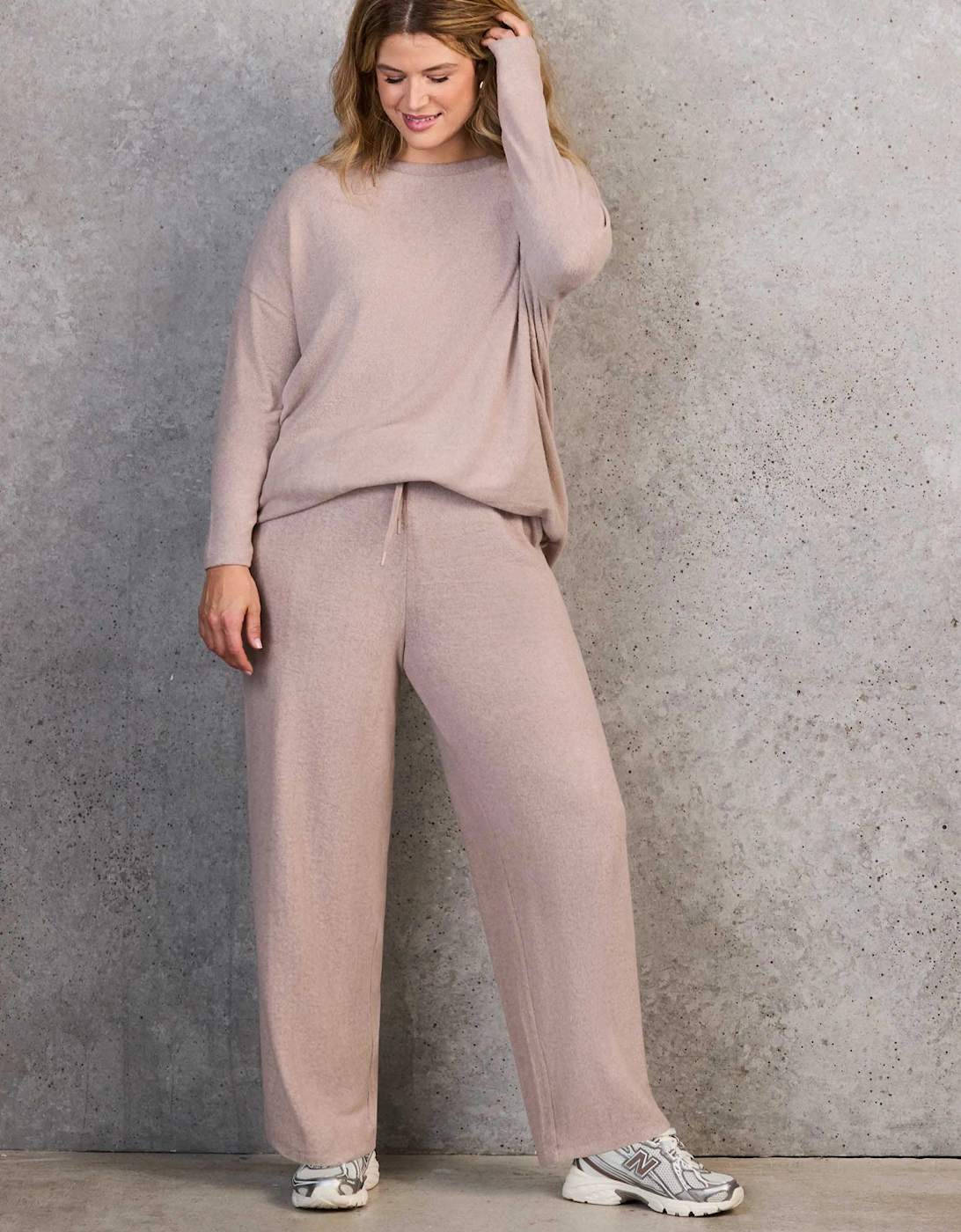 Oatmeal Supersoft Trouser