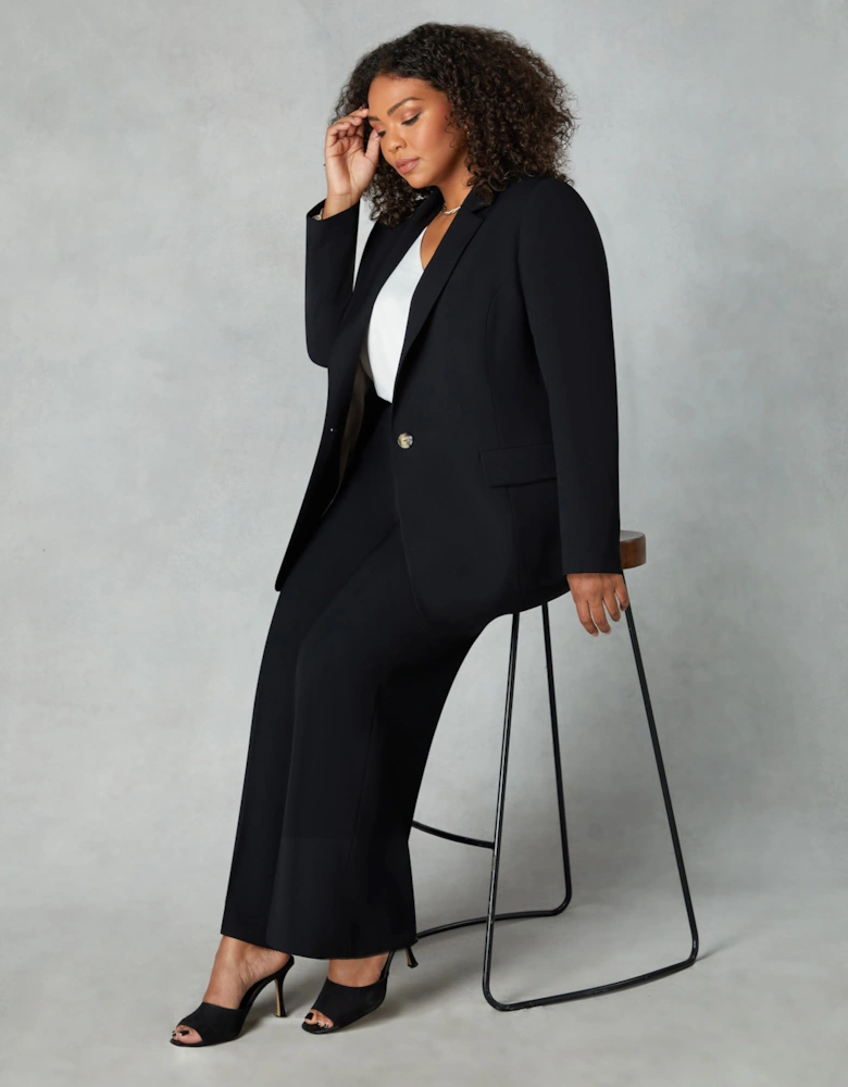 Black Wide Leg Trousers
