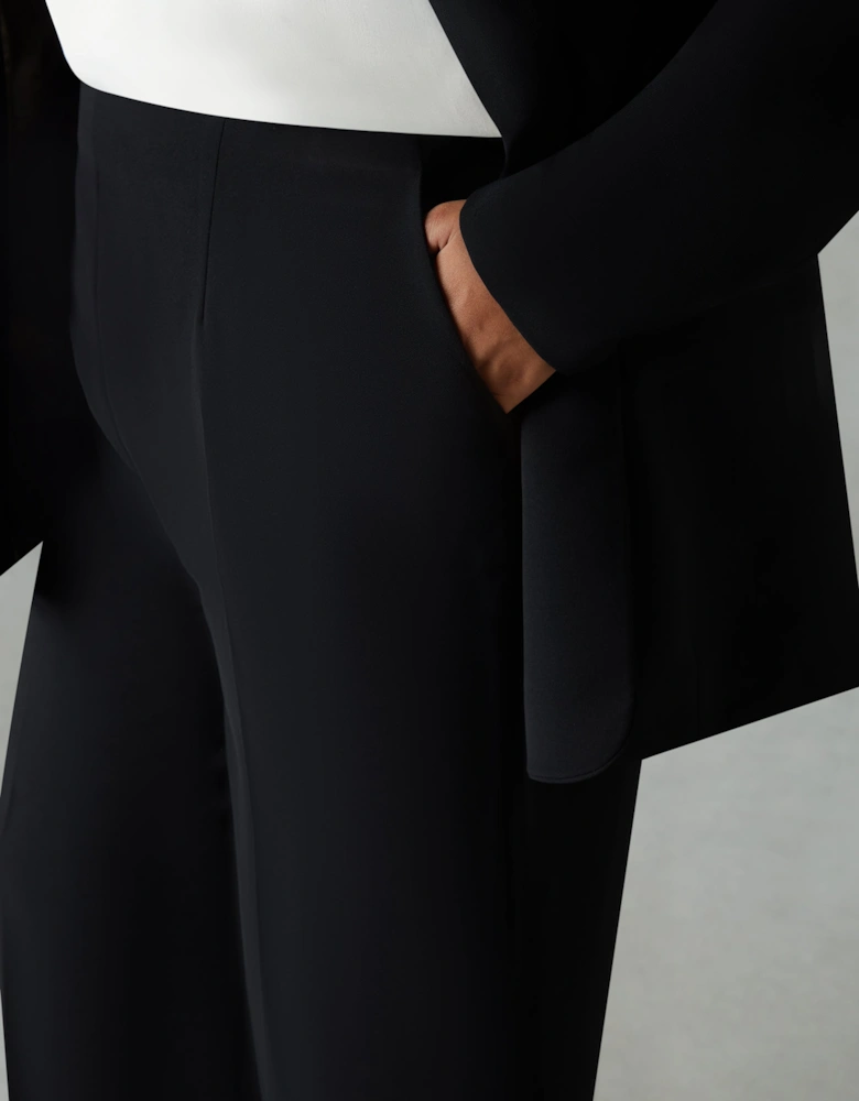 Black Wide Leg Trousers