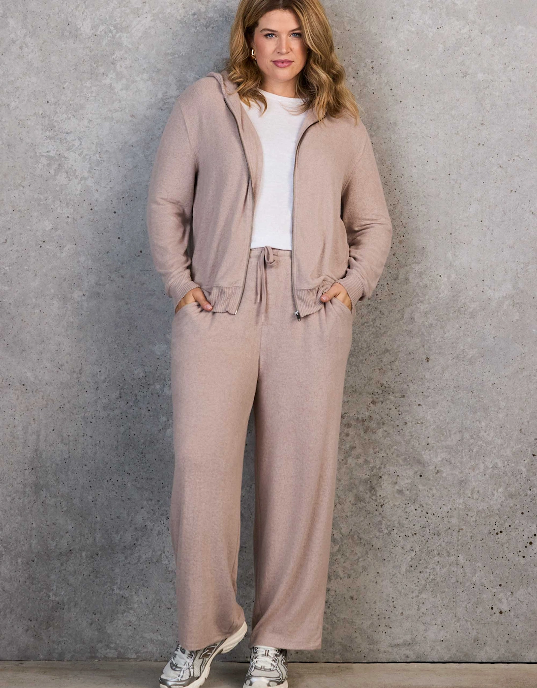Oatmeal Supersoft Trouser