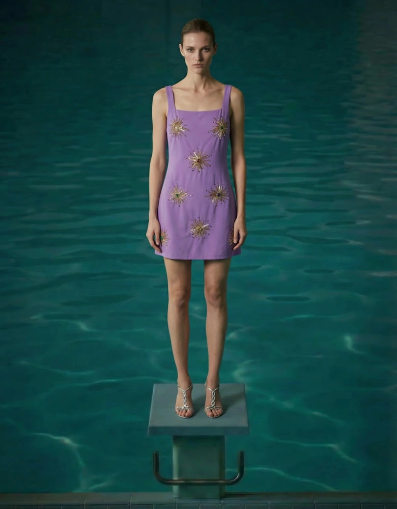 Callie Dress - Purple