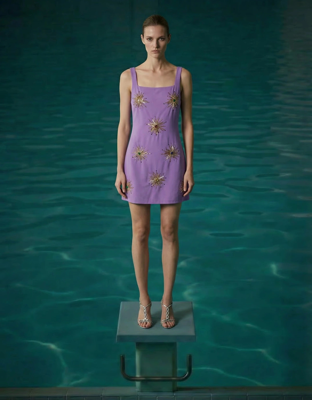 Callie Dress - Purple