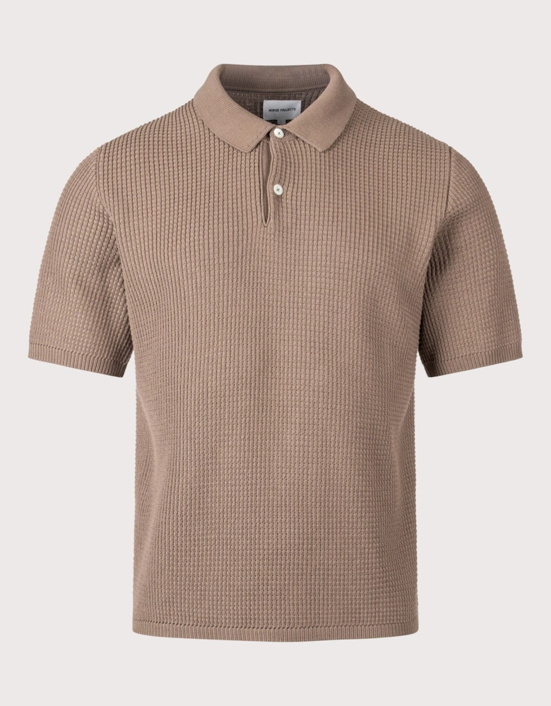 Anholt Cotton Crepe Polo Shirt