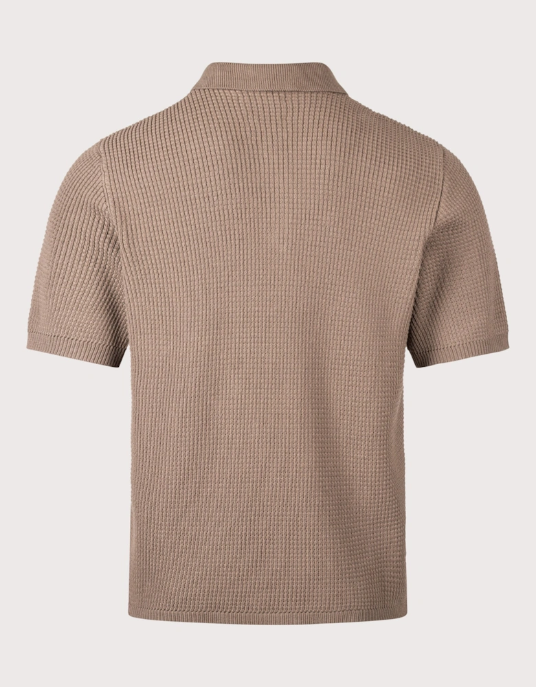 Anholt Cotton Crepe Polo Shirt