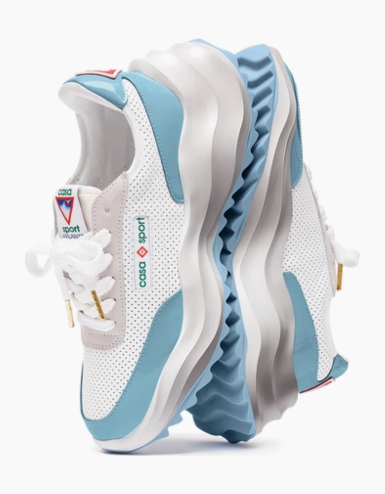 ATLANTIS SNEAKERS WHITE LIGHT BLUE