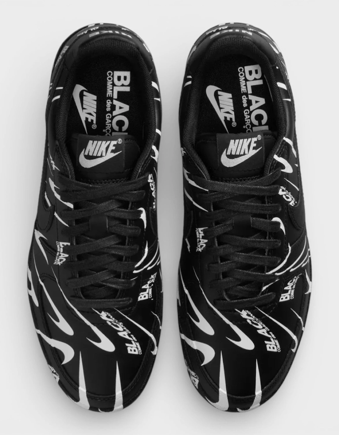 Comme des Garçons Field General 82 Black White All-Over Print