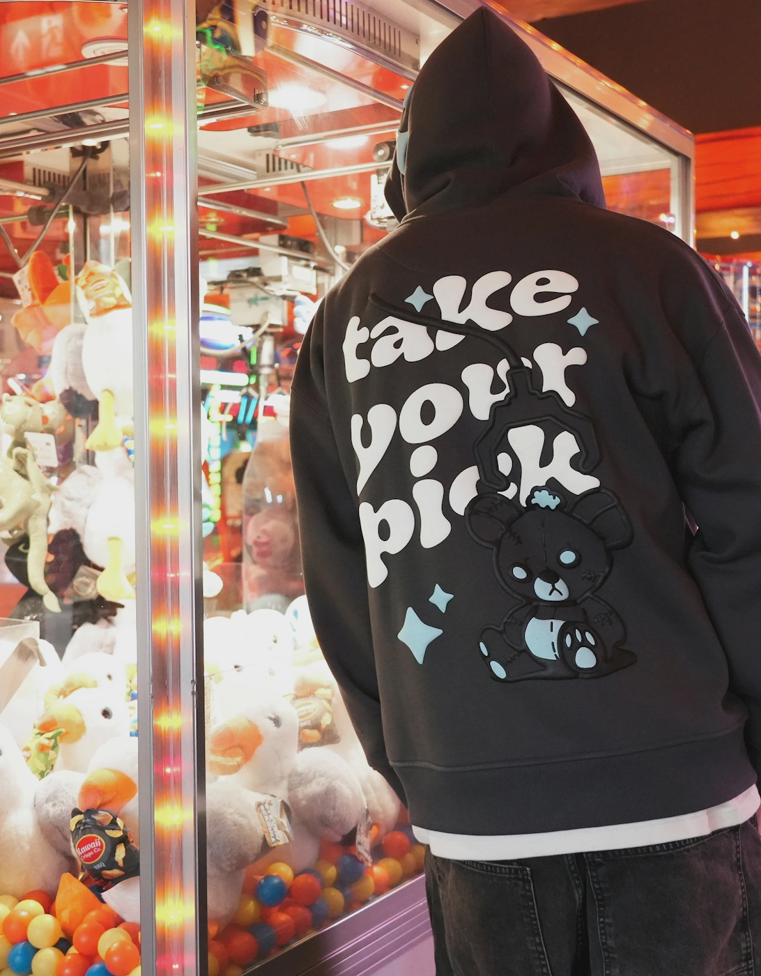 Fresh Couture Take Your Pick Hoodie - Charcoal Grey, 8 of 7
