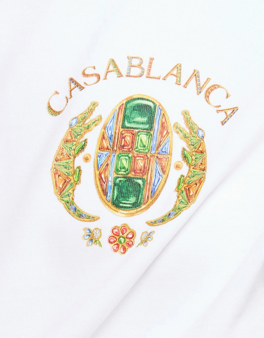 JOYAUX D'AFRIQUE TENNIS CLUB TEE WHITE