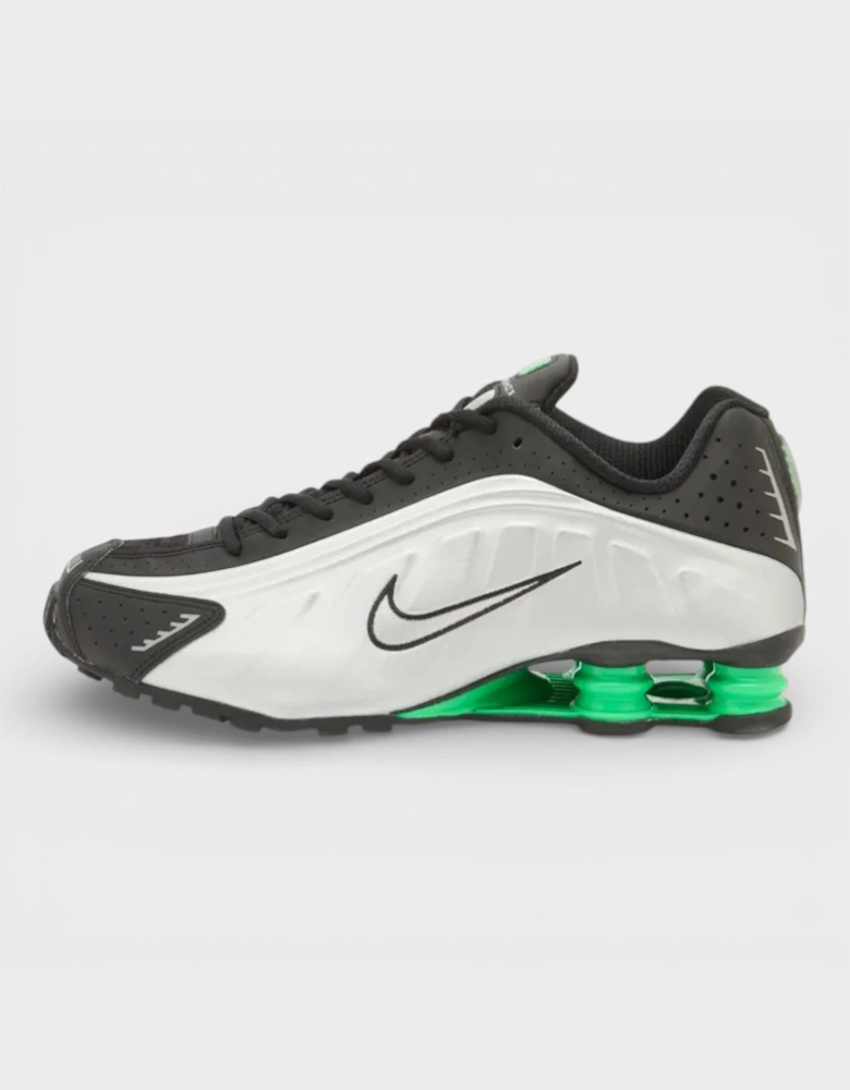 Shox R4 Green Silver Black