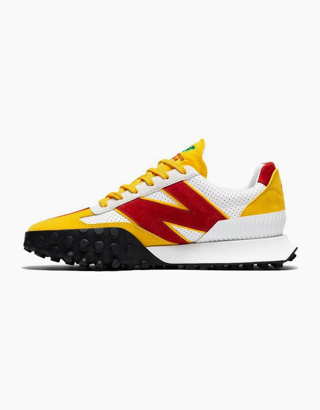 CASABLANCA X NEW BALANCE XC-72 SNEAKERS RED YELLOW
