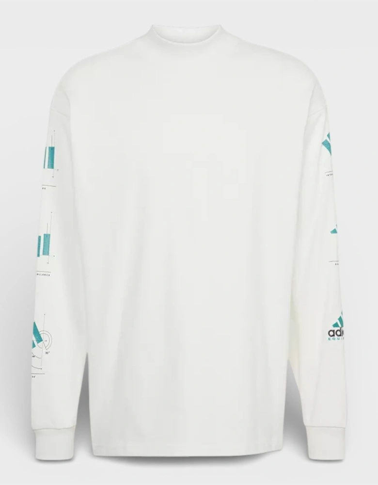 EQT Long Sleeve Graphic Tee Cloud White