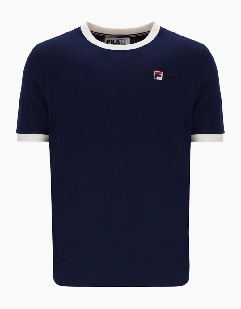 Marconi T-Shirt Navy/White
