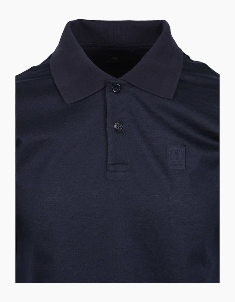 STEEL POLO DARK INK