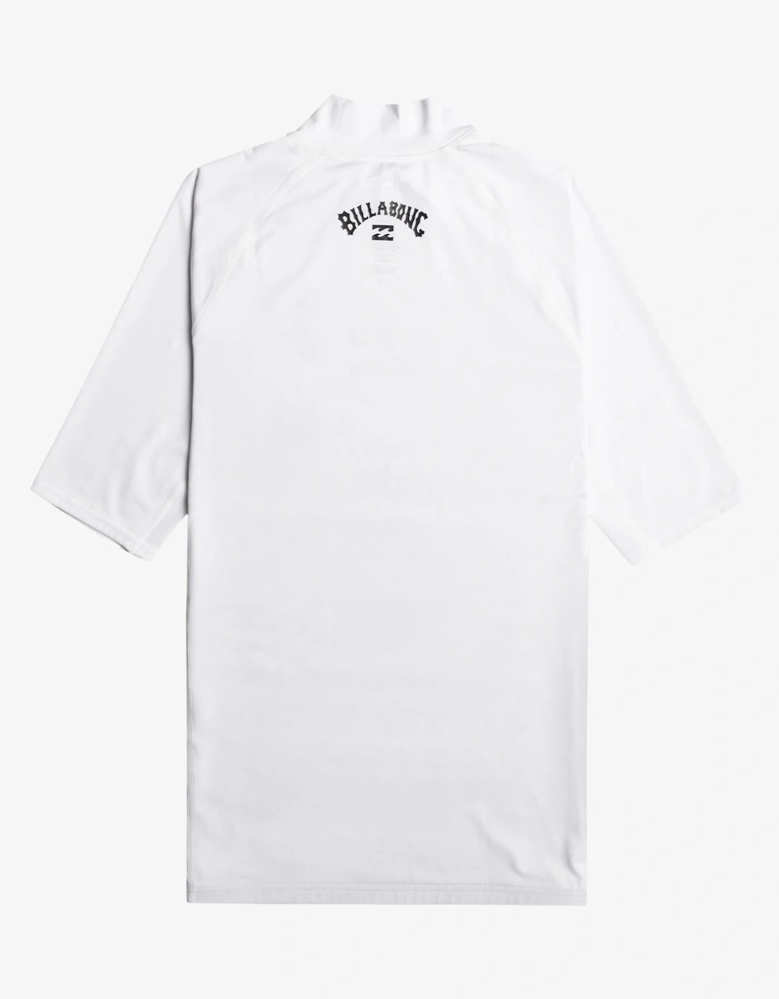 Mens Waves All Day Short Sleeve Swim Swimming Rash Vest