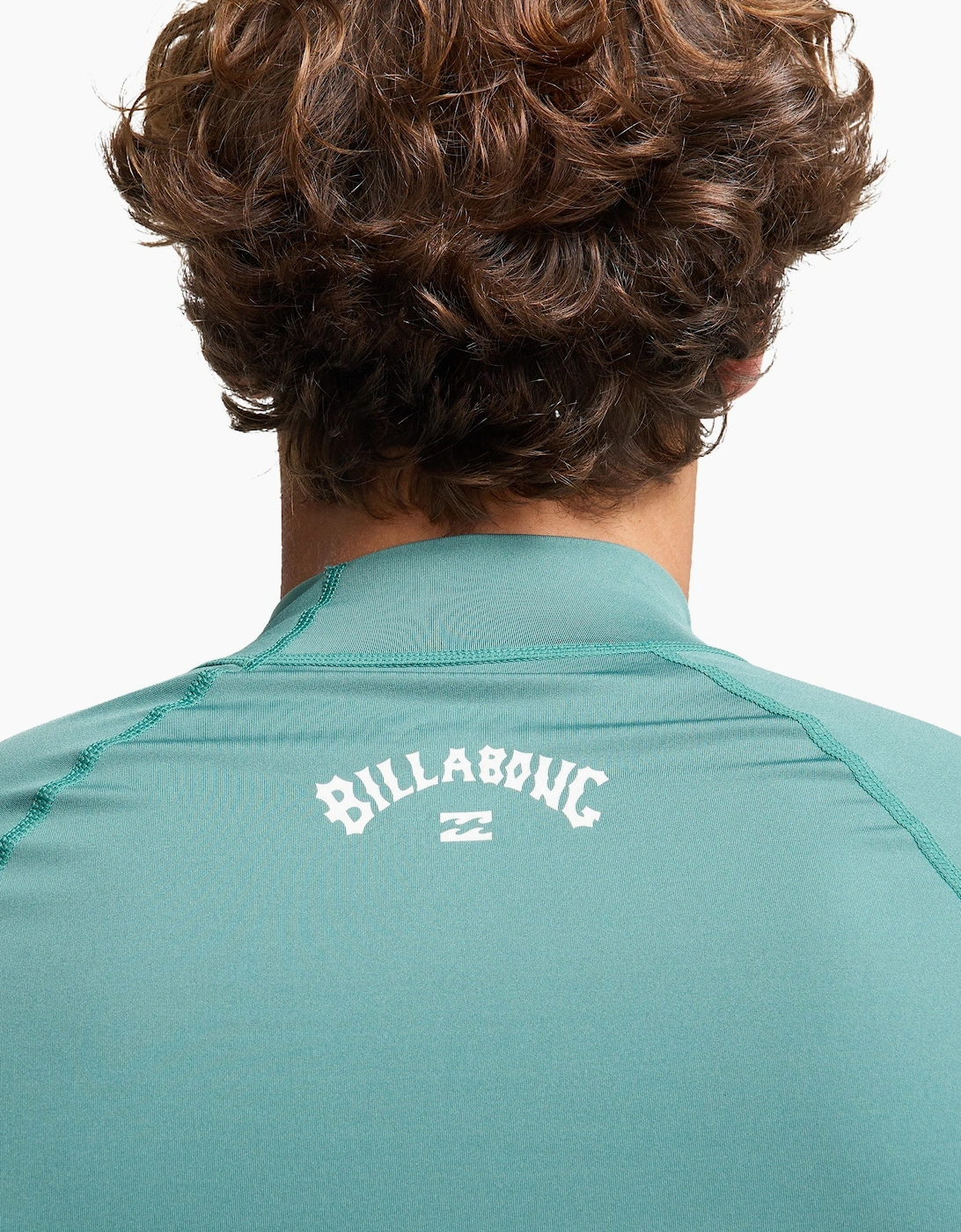 Mens Waves All Day Short Sleeve Swim Swimming Rash Vest