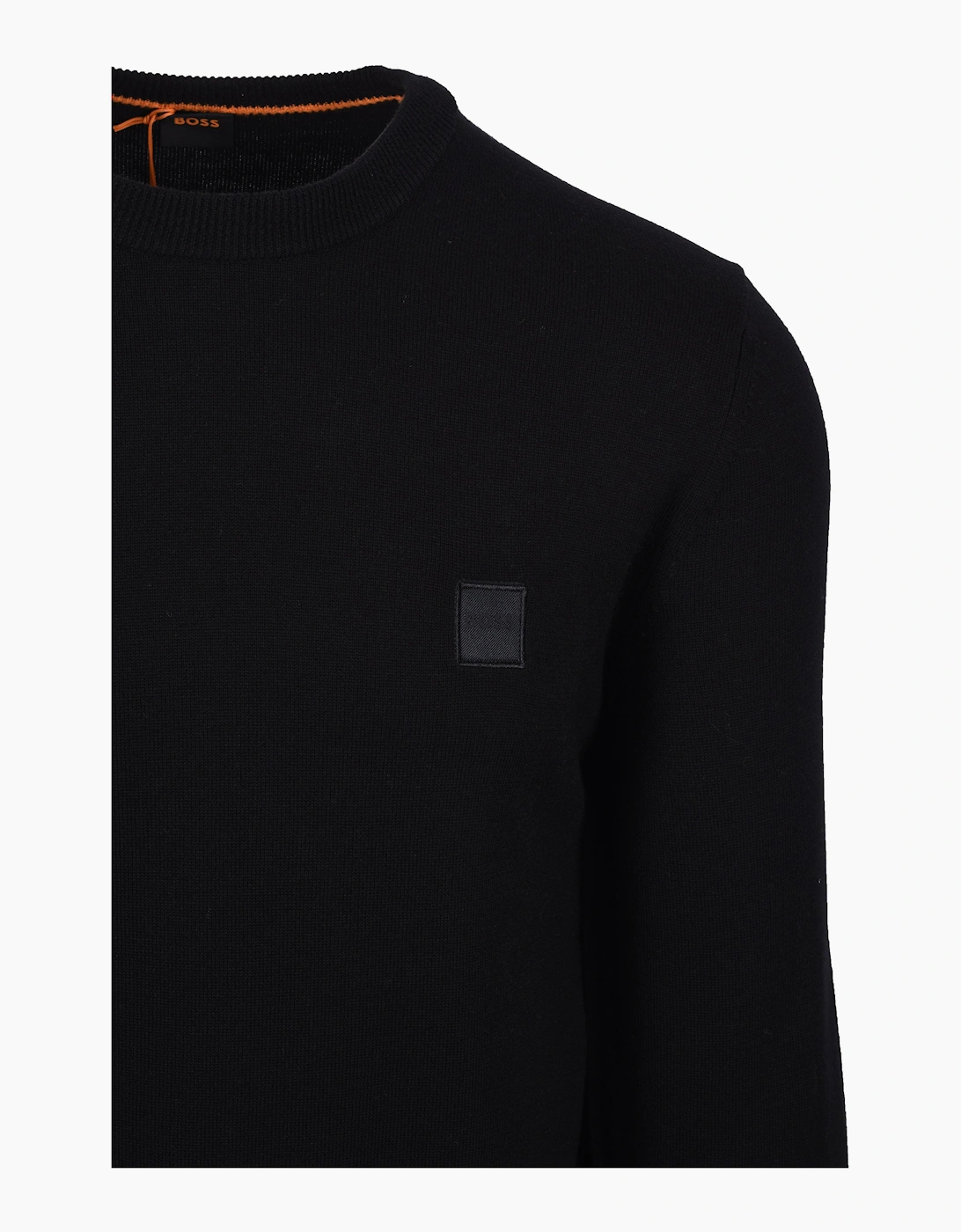Boss Orange KANOVANO KNITTED CREWNECK BLACK