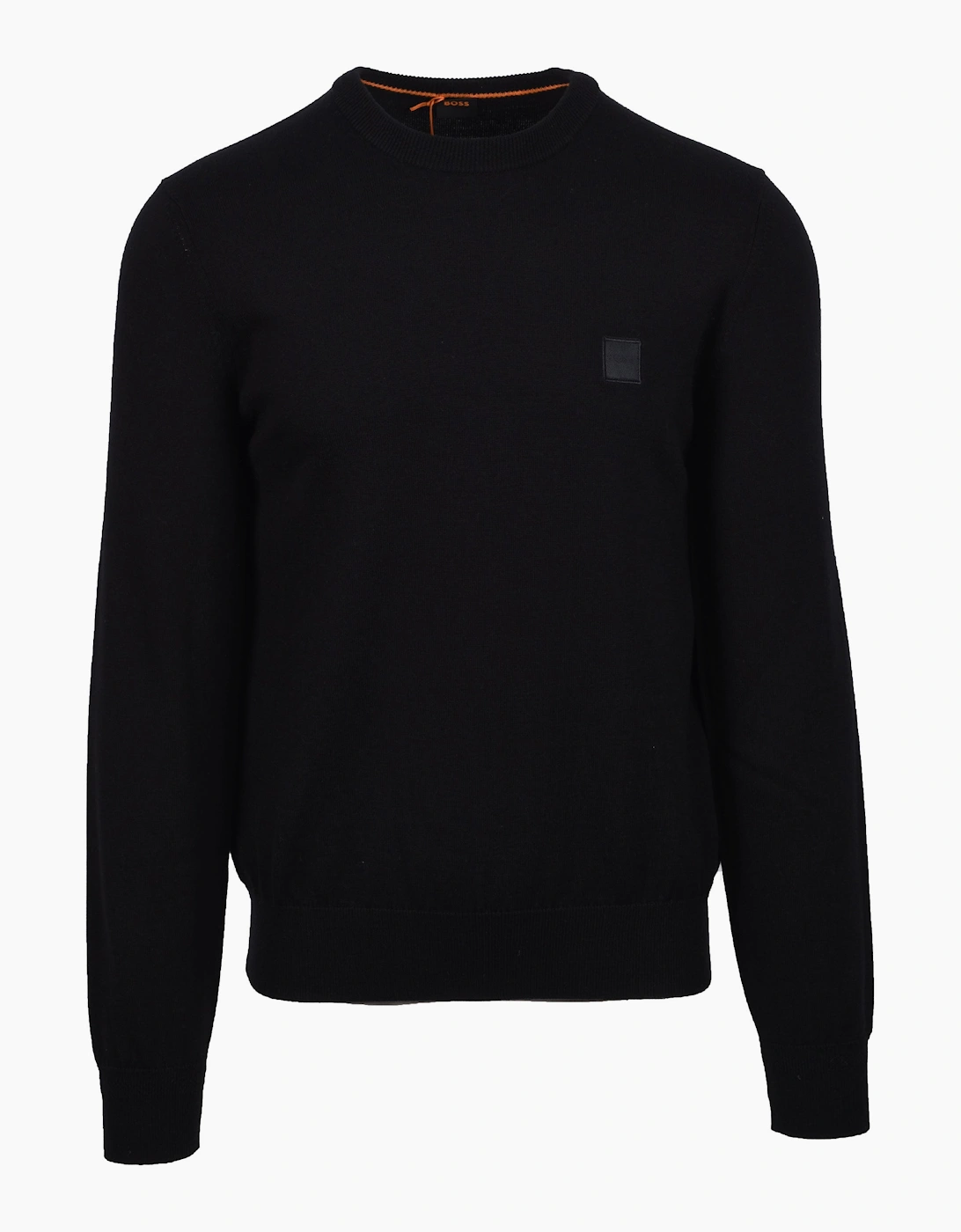 Boss Orange KANOVANO KNITTED CREWNECK BLACK, 4 of 3