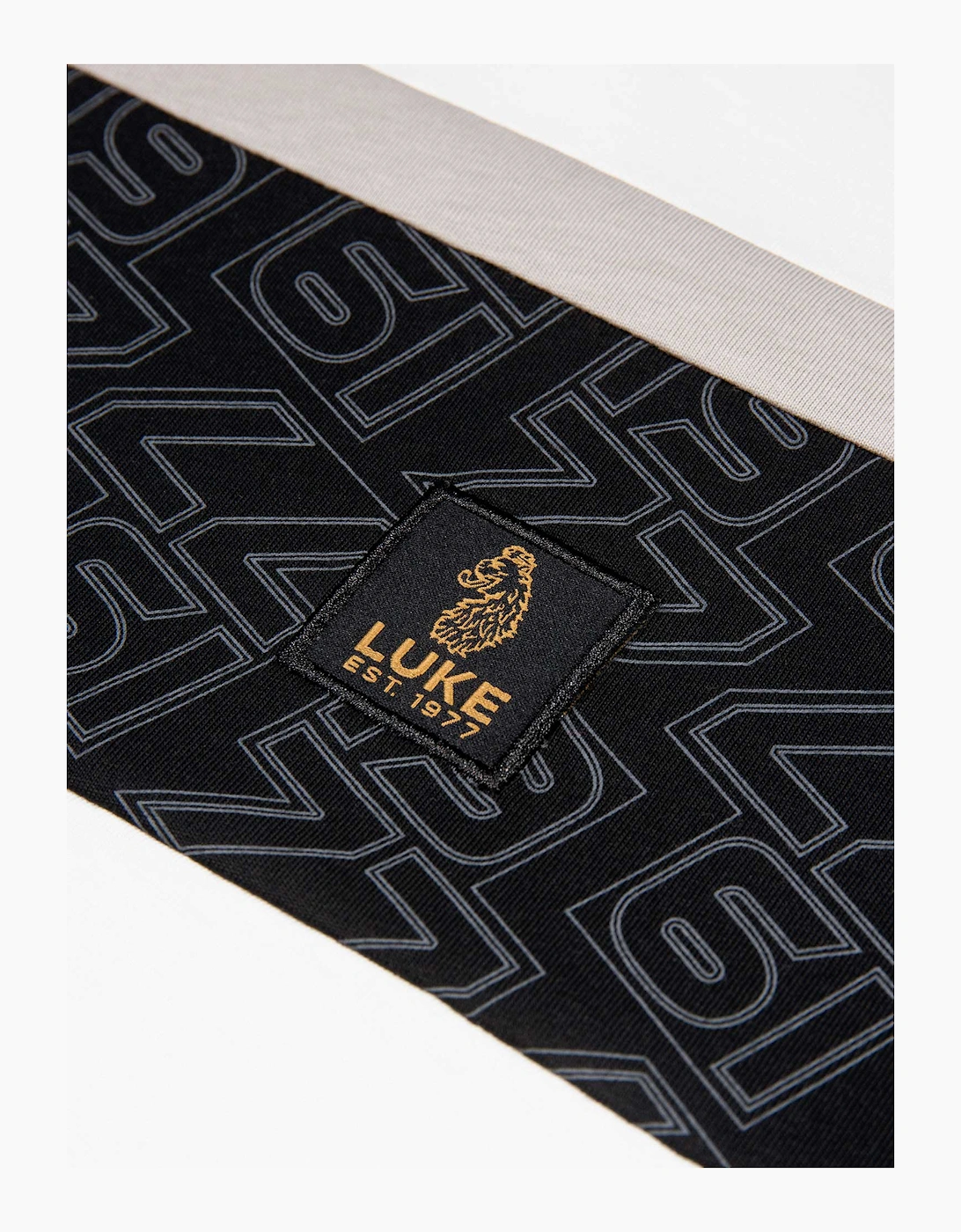 LUKE1977 Paolo Print Panel T-Shirt - White