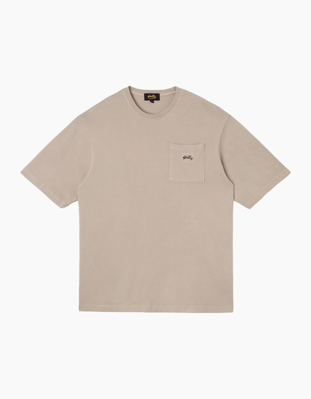 Stan Ray Men's Tan S Ray Patch Pocket T-Shirt 4 - Size: 36