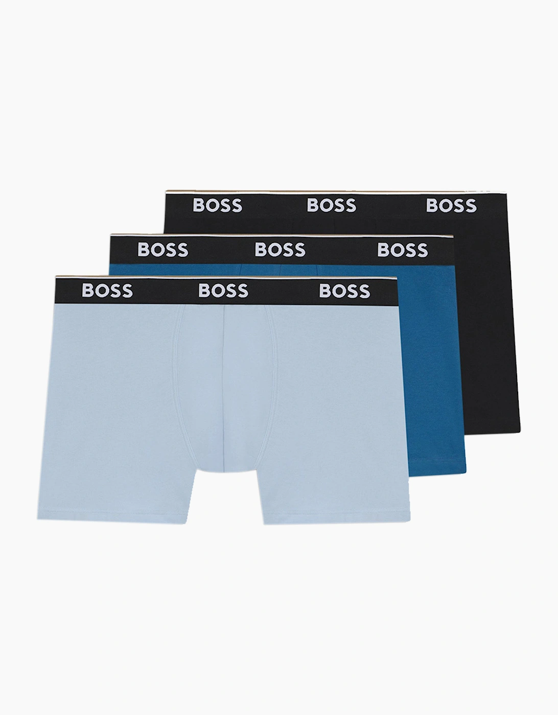 Boss Black BOSS 3 PACK BOXER LIGHT BLUE, 3 of 2