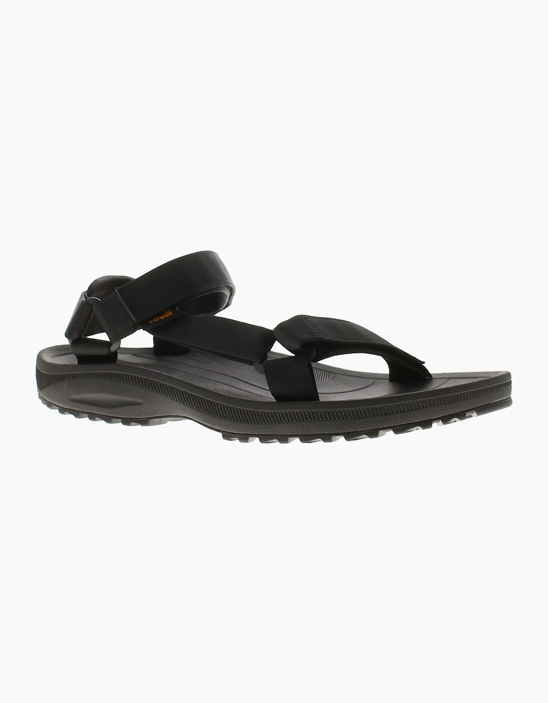 Mens Walking Sandals Winsted Touch Fastening black UK Size, 6 of 5