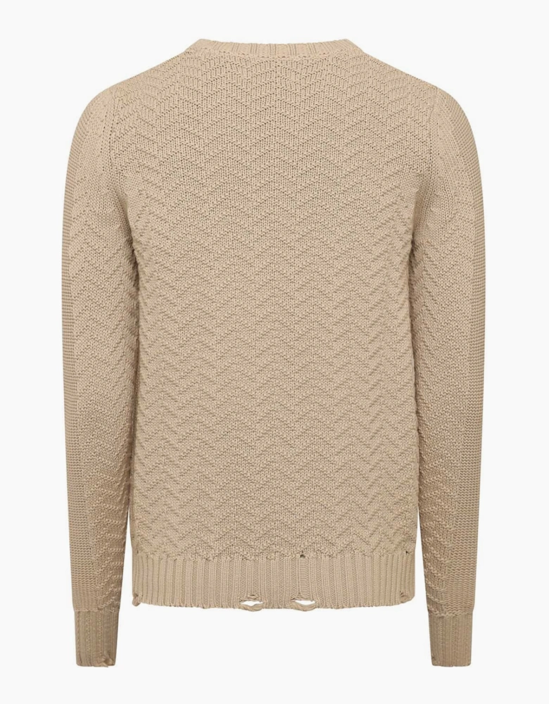 Knitted Crewneck Sweatshirt