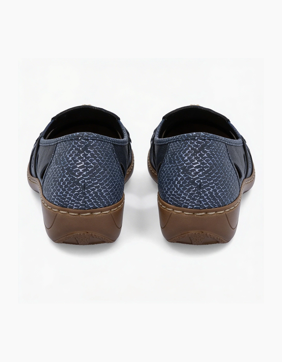 41385 Womens Casual Shoes Blue