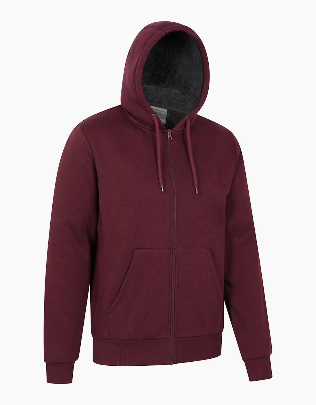 Mens Dalton Borg Lined Full Zip Hoodie