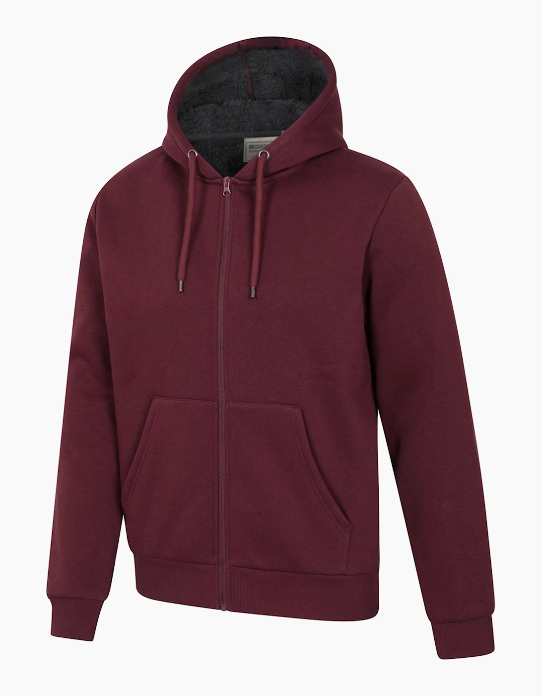 Mens Dalton Borg Lined Full Zip Hoodie