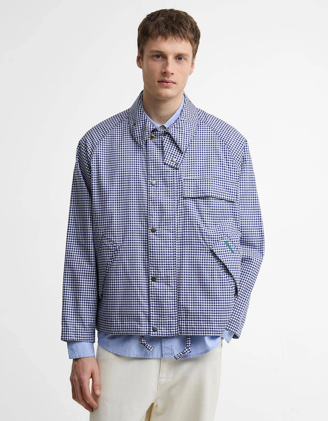 Paul Smith Loves Barbour Transport Casual Jacket - Navy/White